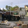 Un chileno protagoniza atentado al intentar embestir un camión en la casa de Kirchner