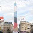 El obelisco de Buenos Aires se engalana por 150 aos de relaciones con Alemania