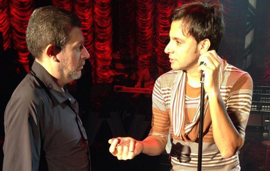 Ensayo de Martín Bossi para el primer programa