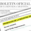 Argentina: Nueva ley de promocin a la industria del software