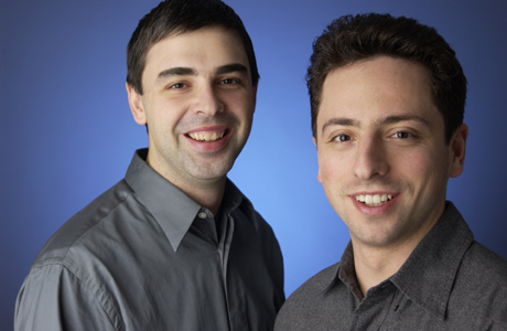 Larry Page y Serguei Brin, Fundadores de Google