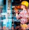 ELECTRICISTA Y HERRERIAS 24 HS. A DOMICILIOS
