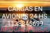 CARGAS EN AVIONES 24 HS. 1138845698