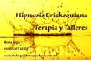Hipnosis Ericksoniana, terapia y talleres
