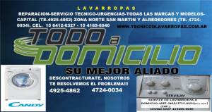 TECNICO DE LAVARROPAS A DOMICILIO 49254862