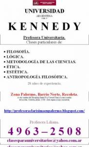 Profesora Mtodos de la Investigacin. UK. 49632508. Barrio NortePalermo. Amplia experiencia. 9 a 21 hs.