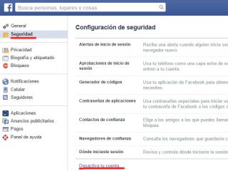 Como eliminar mi Facebook