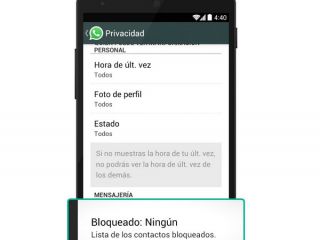 Como bloquear a un contacto de WhatsApp en Android