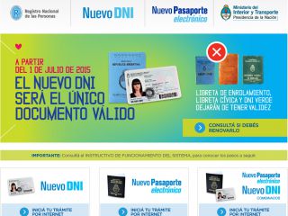 Cmo sacar el nuevo DNI argentino por internet