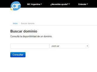 Cmo registrar un dominio en Argentina