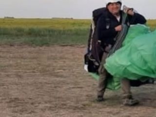 Dolor en Saavedra por la trgica muerte de un parapentista