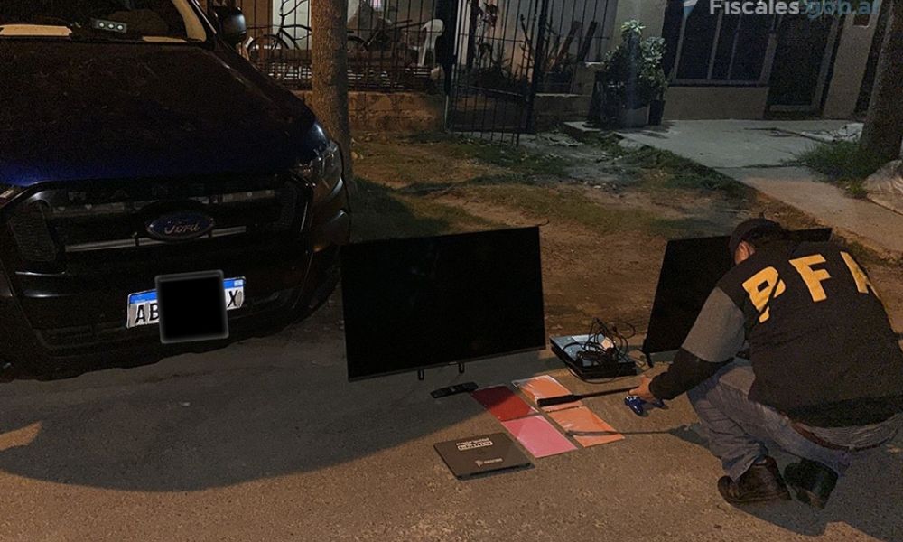 Allanamientos en San Pedro