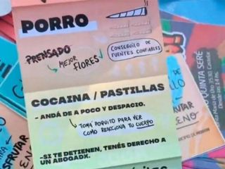 Morn: el municipio ensea cmo consumir drogas