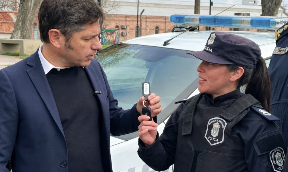 Axel Kicillof en Pergamino