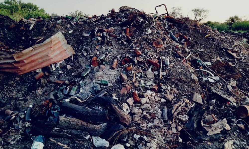 Manuel Ocampo saneó el basural
