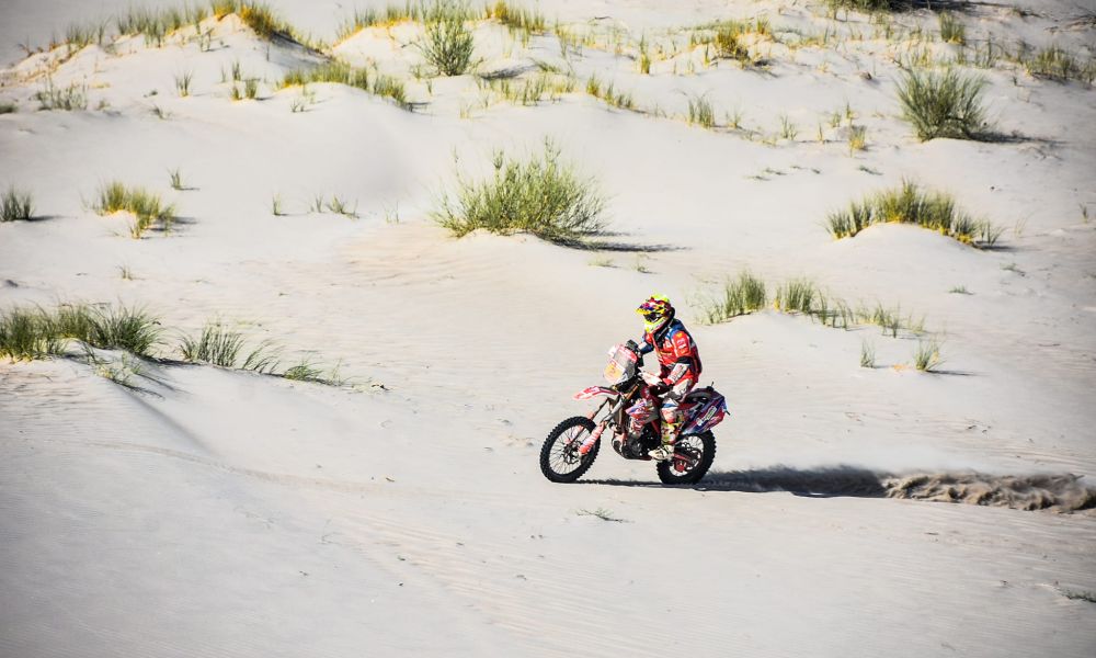 Debeljuh en el South American Rally Race