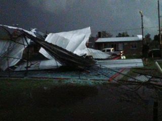 Tormenta devastadora en el centro bonaerense: Urdampilleta, la más afectada