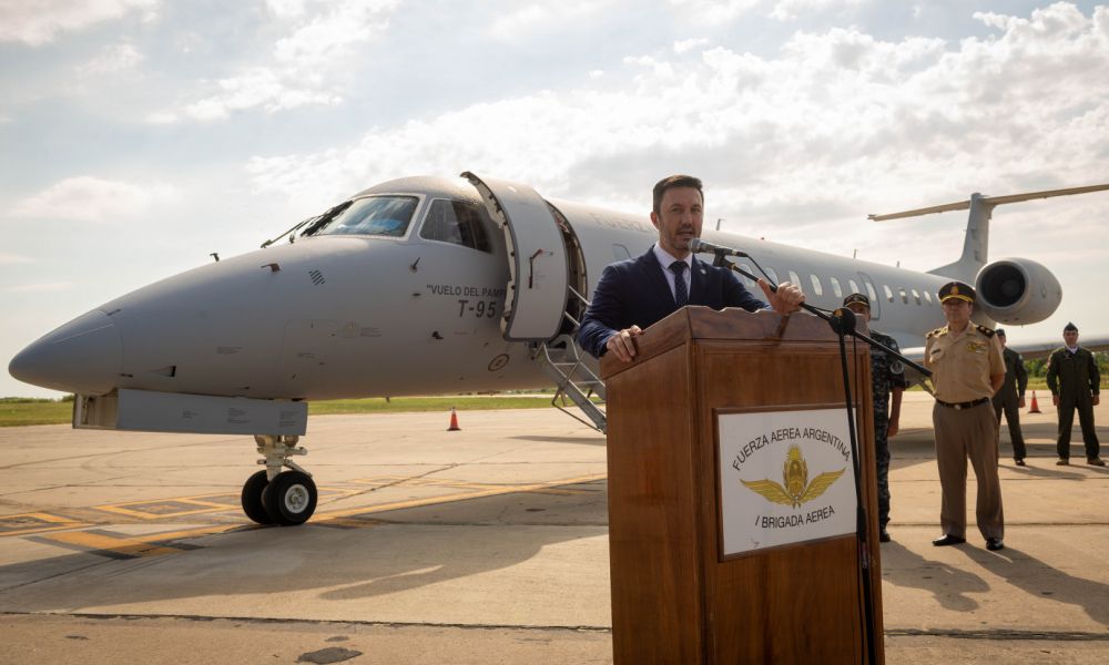 La Fuerza Aérea Argentina presentó el nuevo avión