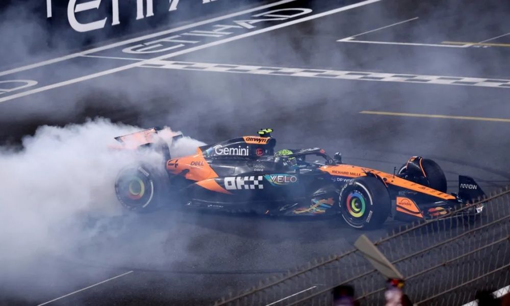 El festejo de Norris