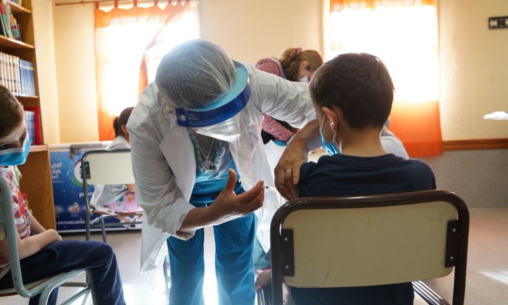 Campaña de vacunación en escuelas