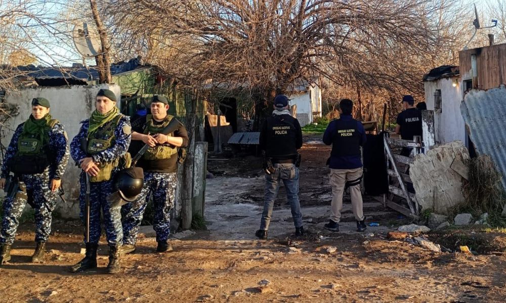 «Bunker» de drogas desmantelado en barrio Jorge Newbery