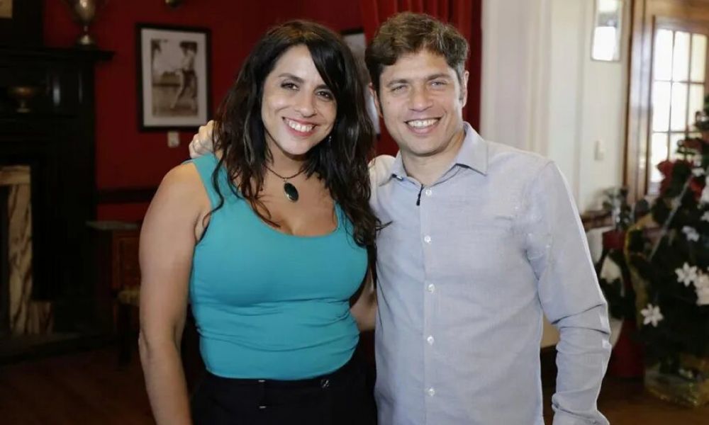 Victoria Donda y Axel Kicillof