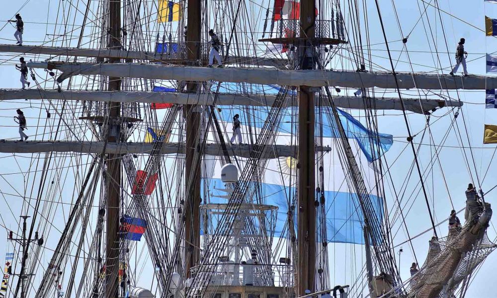 La Fragata Libertad volvió a casa