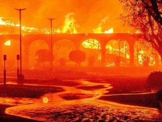 Incendios forestales arrasan Los ngeles: caos, evacuaciones masivas y un panorama apocalptico
