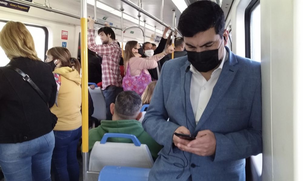 Recomiendan el uso de barbijos en el transporte público