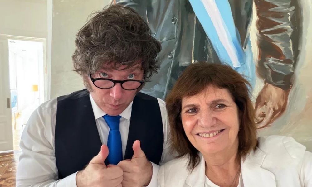Javier Milei y Patricia Bullrich