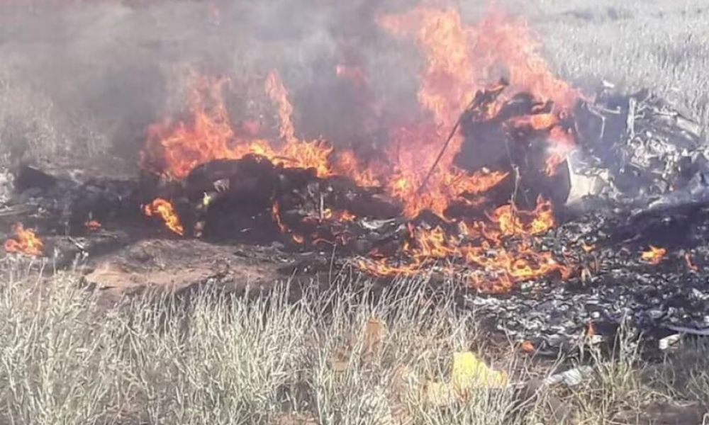 Dos muertos en un fatídico despegue de avión