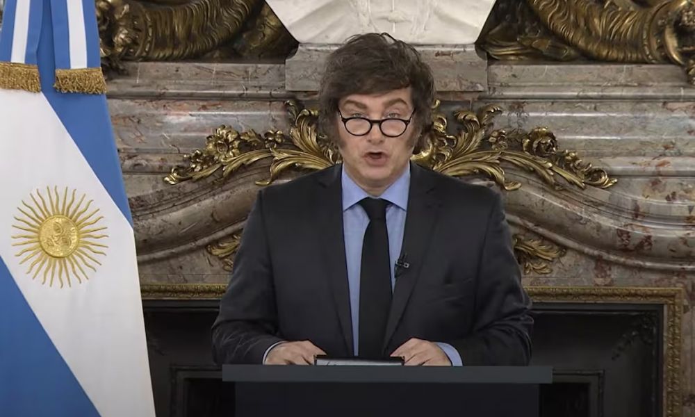 Javier Milei presentó el Presupuesto 2026