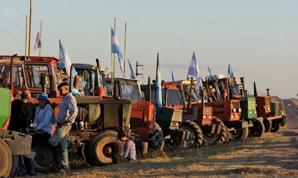 Comenzó el paro nacional del campo