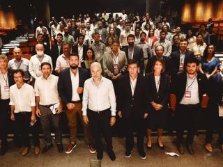 Martnez particip junto a Larreta de un encuentro de Intendentes en CABA