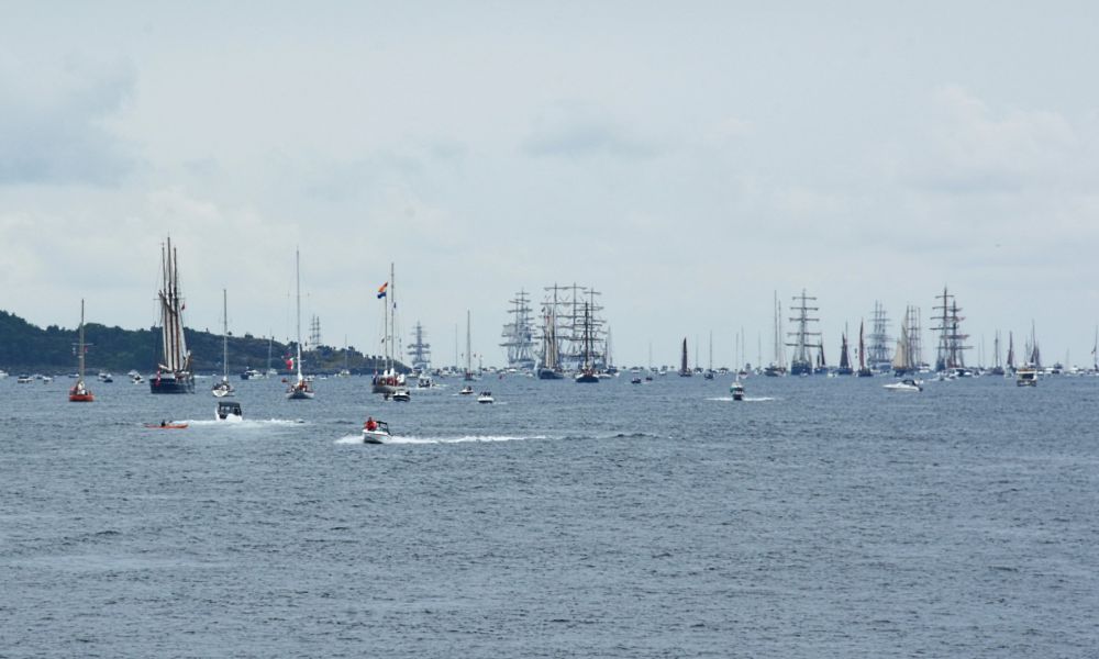 La fragata Libertad deslumbró en Noruega