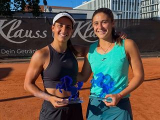 Julia Riera conquistó el título de dobles en Alemania