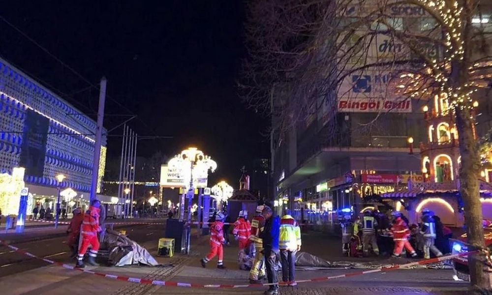 Tragedia en mercado navideño en Alemania