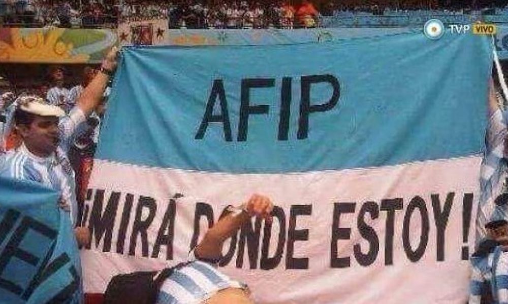 La AFIP notificó a monotributistas