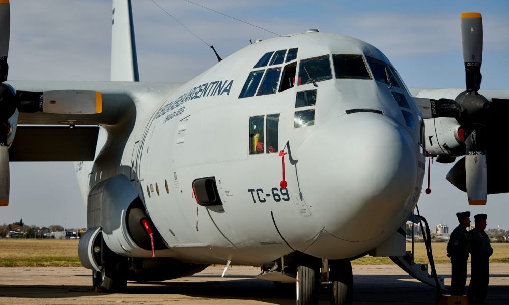 La Fuerza Aérea Argentina recibe un C-130 Hércules