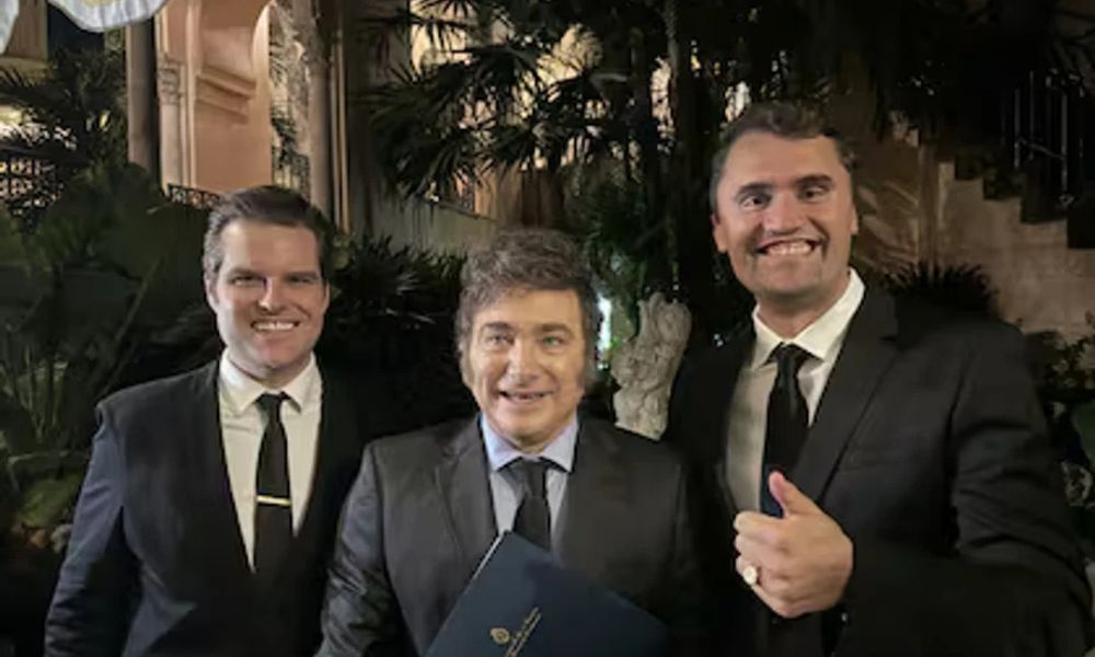 Milei expresa condolencias por el asesinato de Charlie Kirk