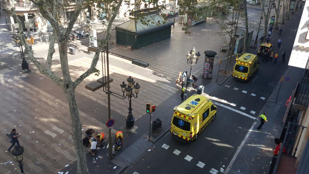Dos argentinos heridos en el atentado de Barcelona