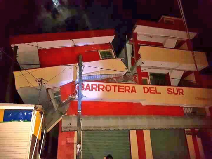 Terremoto en México