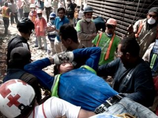 Al menos 217 muertos por el terremoto en Mxico