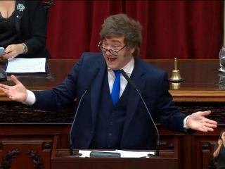 Milei profundiza su alianza con Estados Unidos y redobla la confrontaci�n con el kirchnerismo en el Congreso
