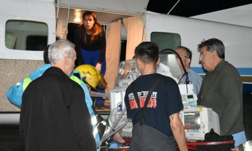 Nuevo vuelo sanitario en Pergamino