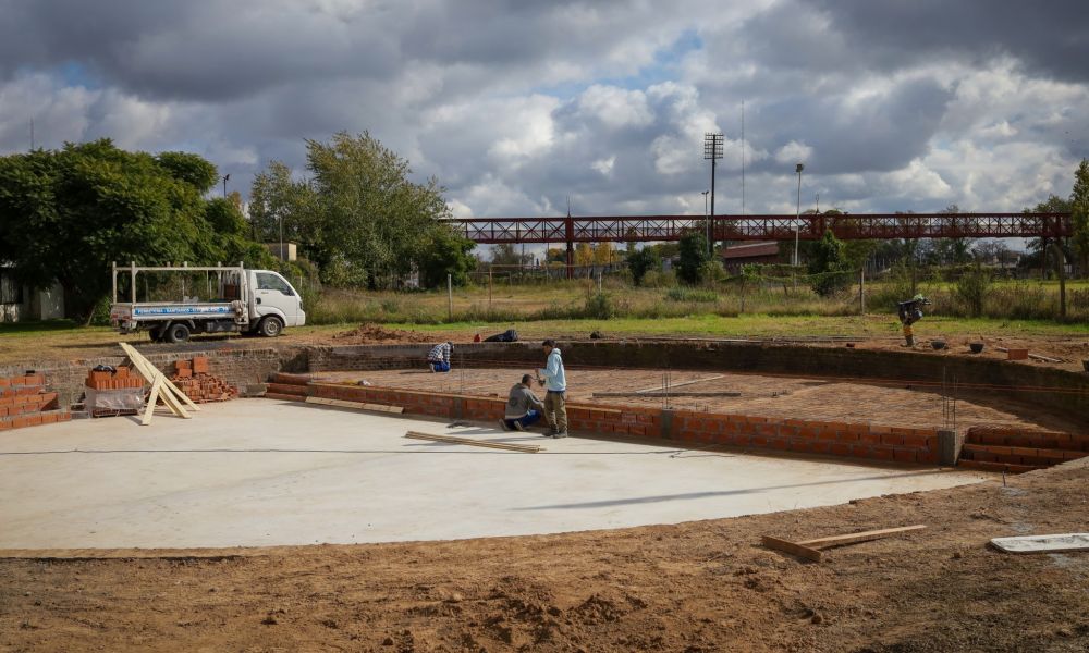 Progresos en el Parque Ugarte
