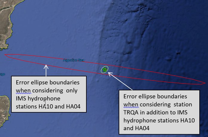 Reducen la zona de búsqueda