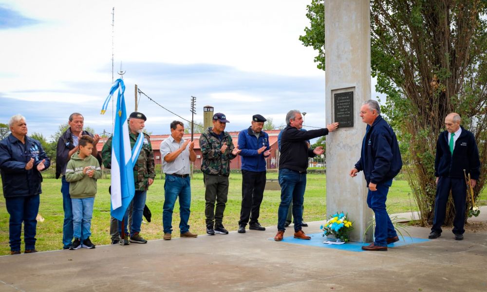 Emotivo homenaje a excombatientes y caídos en Malvinas