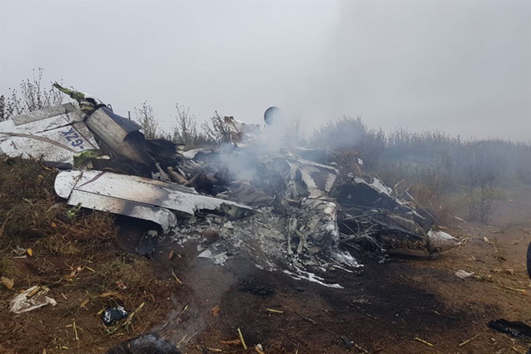 Accidente de avión en La Pampa