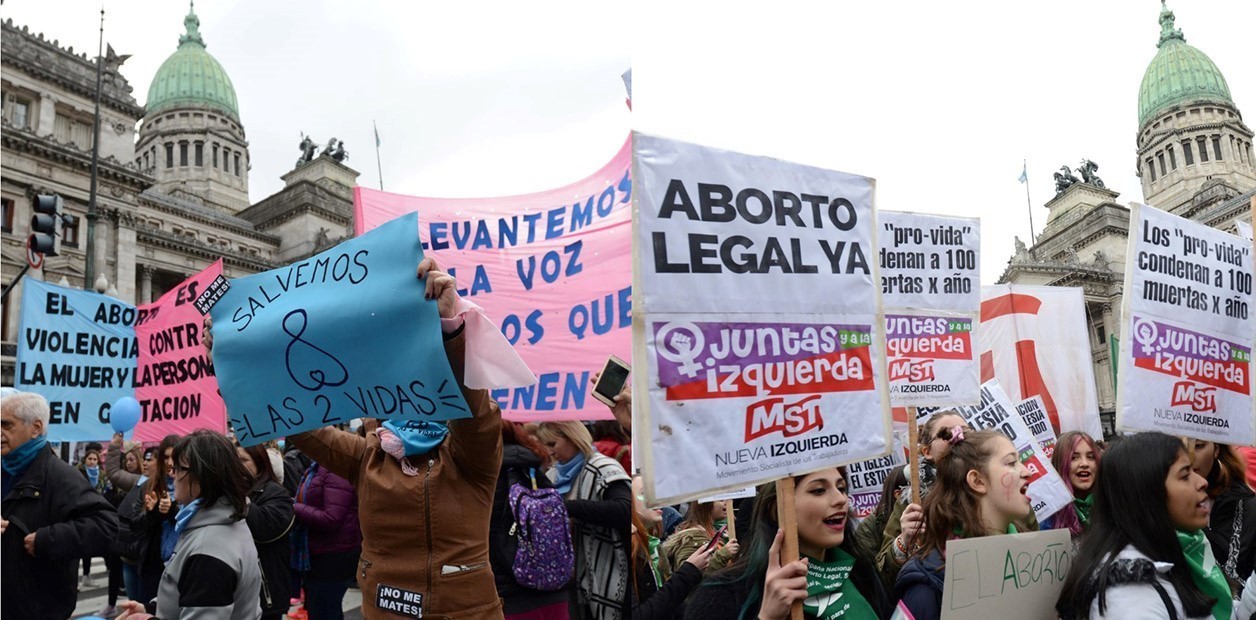 Una multitud festejó la media sanción de la ley